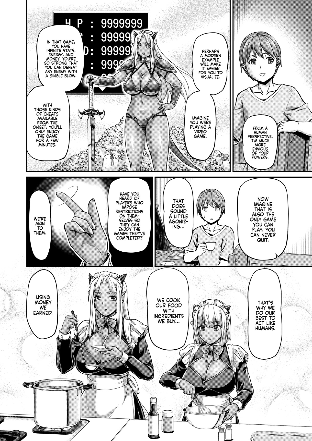 Hentai Manga Comic-Daily Life at the Monster Girl Manor-Read-119